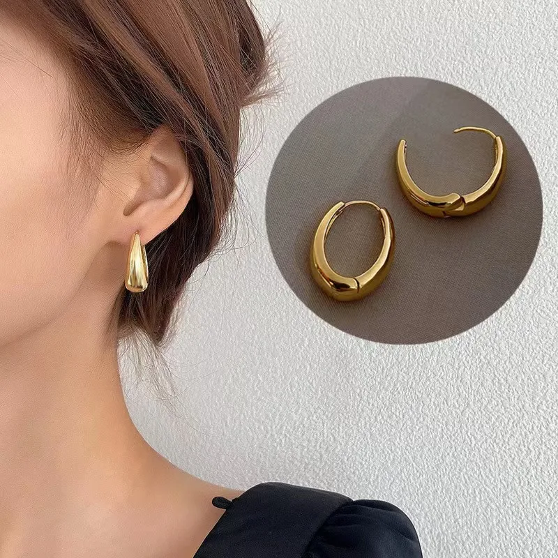 2PC Simple and Fashionable U-shaped Earrings Exquisite Women's Daily Leisure Party Earrings Outdoor Festival Gifts-030 - Image 2